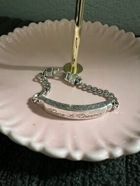 Brighton Silver 'Dare to Dream' Bracelet